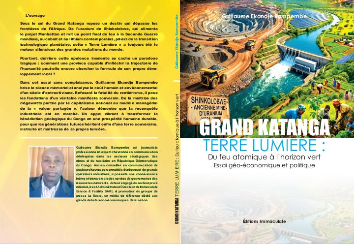 Guillaume Ekandje : "Le monde a une dette de lumière envers le Grand Katanga"
